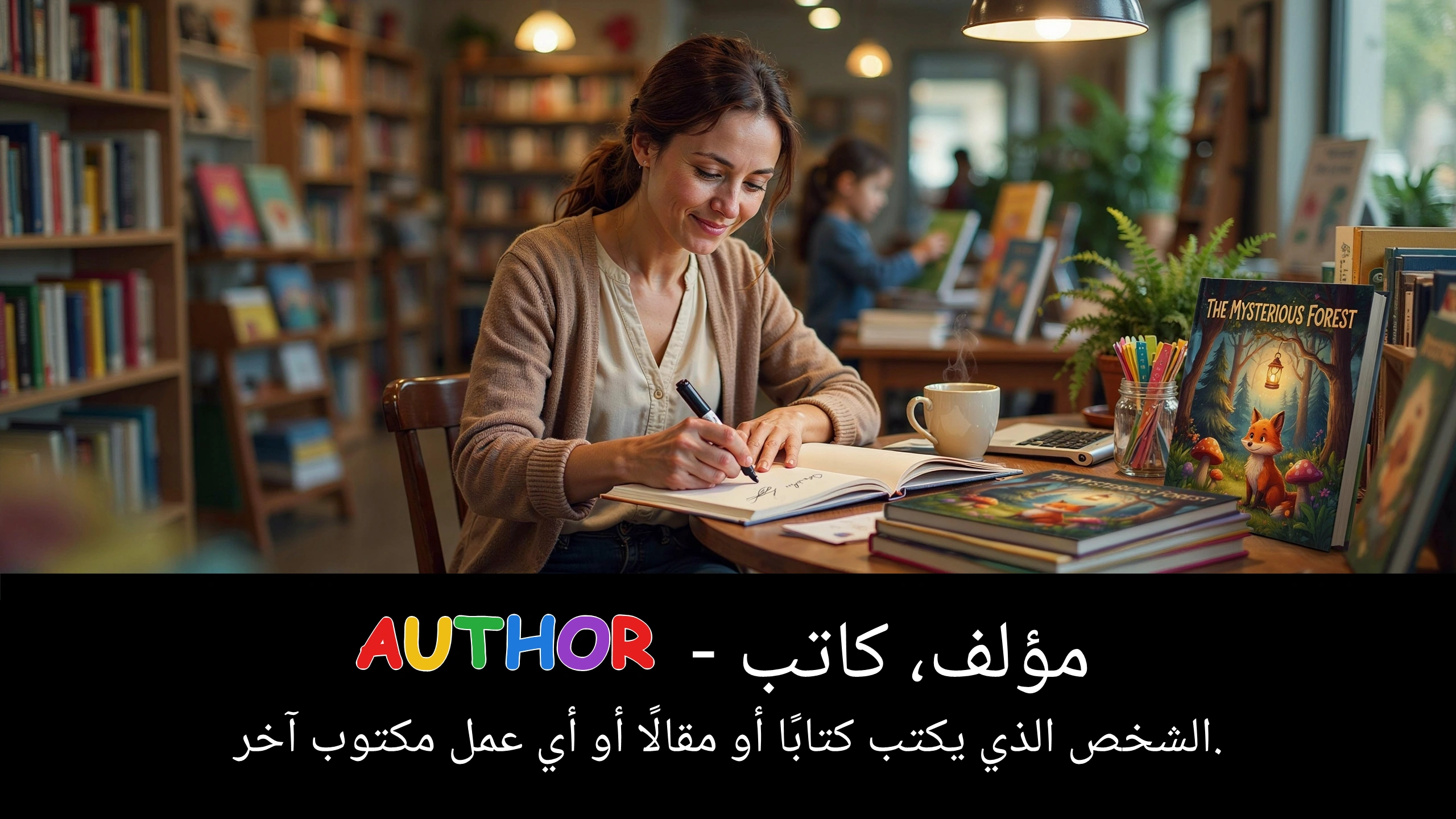 Arabic Illustration for author
